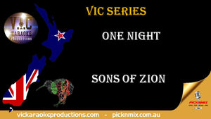 Sons of Zion - One Night