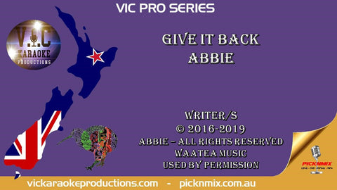 VICPS030 - Give it Back - Abbie