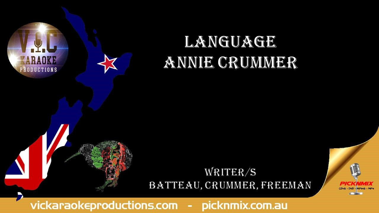Annie Crummer - Language