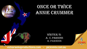 Annie Crummer - Once or Twice