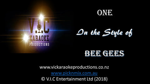 Bee Gees - One - Karaoke Bars & Productions Auckland