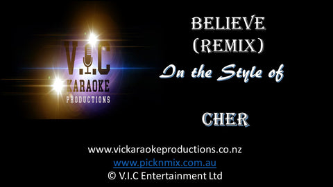Cher - Believe (Remix) - Karaoke Bars & Productions Auckland