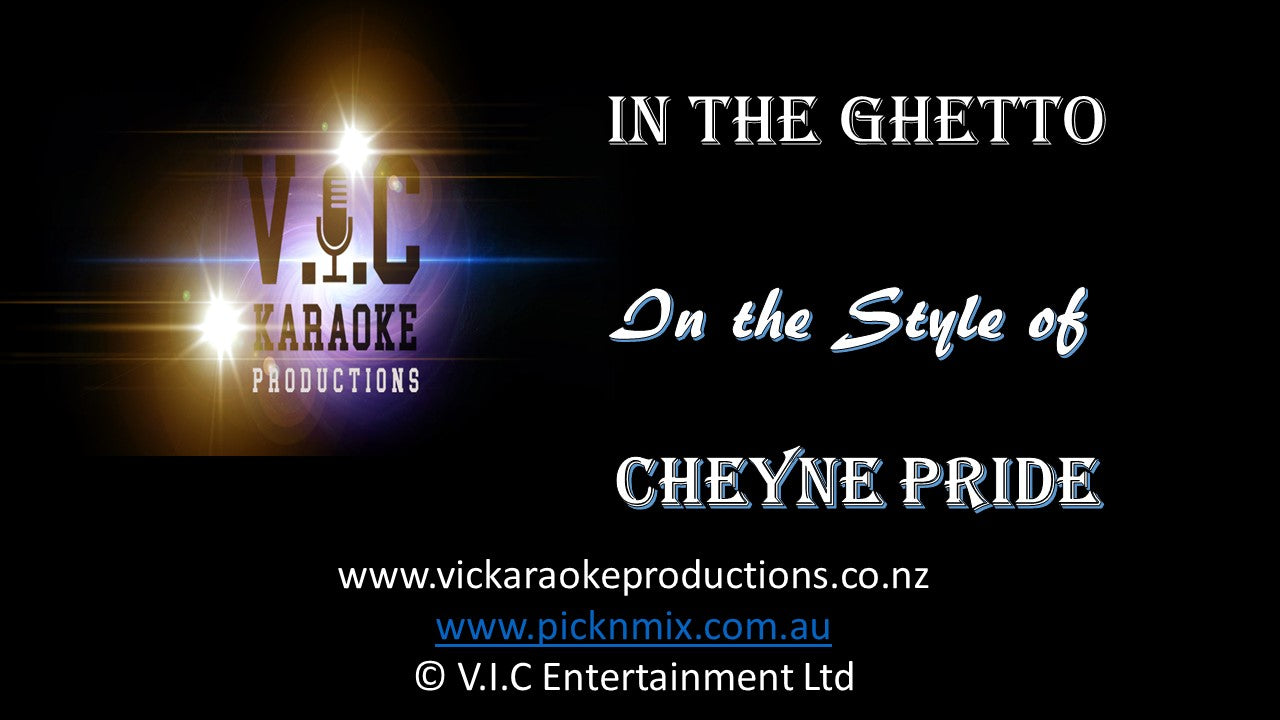 Cheyne Pride - In the Ghetto - Karaoke Bars & Productions Auckland