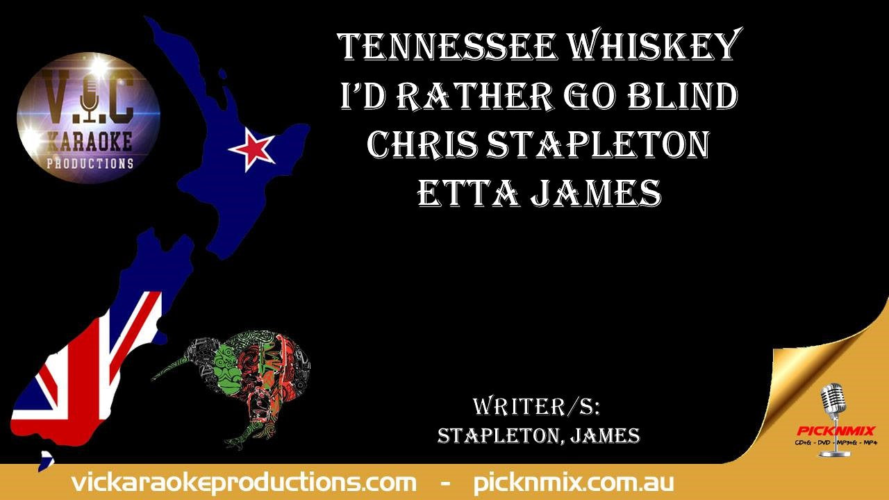 Chris Stapleton & Etta James - Tennessee Whiskey & I'd Rather Go Blind