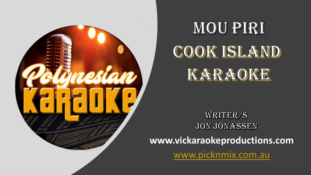 PK026 - Mou Piri - Cook Island Karaoke