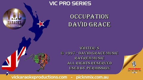 VICPS063 - Occupation - David Grace