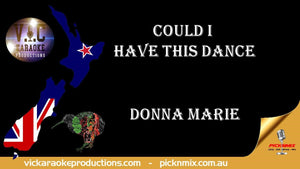 Donna Marie - Could I have this Dance
