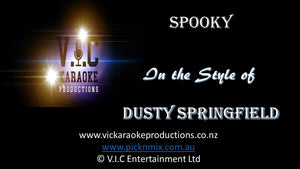 Dusty Springfield - Spooky - Karaoke Bars & Productions Auckland