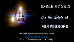Gin Wigmore - Under my Skin - Karaoke Bars & Productions Auckland