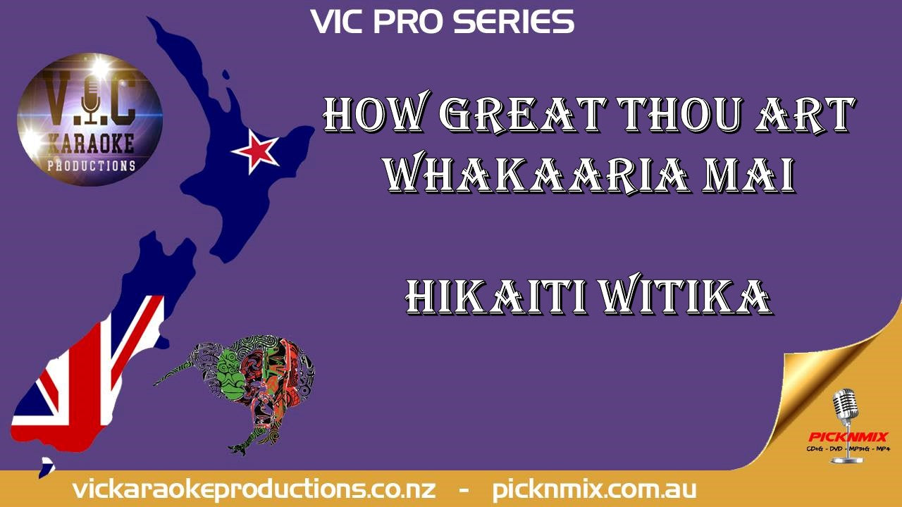 VICPS058 - Hikaiti Witika - How Great Thou Art (Whaakaria Mai)