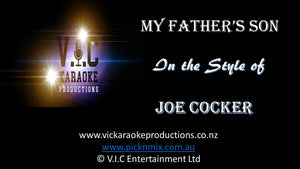 Joe Cocker - My Father's Son - Karaoke Bars & Productions Auckland