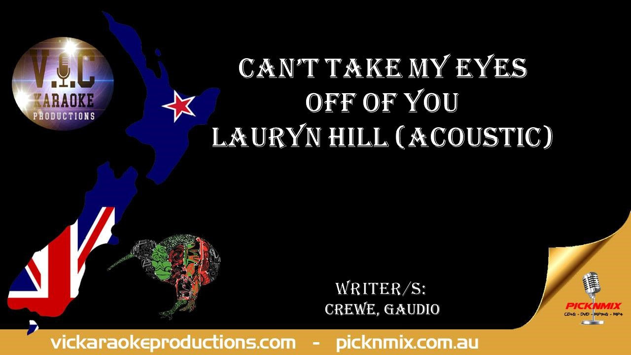 Lauryn Hill - Can't take my eyes off you (Acoustic)