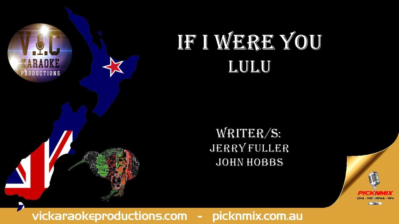Lulu - If I were you - VIC811