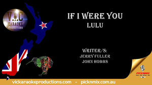 Lulu - If I were you - VIC811