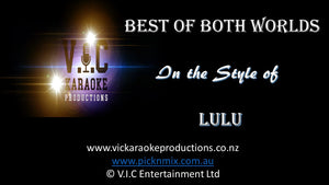 Lulu - Best of Both Worlds - Karaoke Bars & Productions Auckland