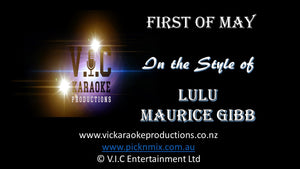 Lulu & Maurice Gibb - First of May - Karaoke Bars & Productions Auckland