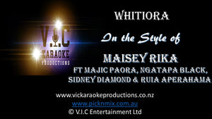 Maisey Rika - Whitiora (ft. Majic Paora, Ngatapa Black, Sidney Diamond & Ruia Aperahama) - Karaoke Bars & Productions Auckland