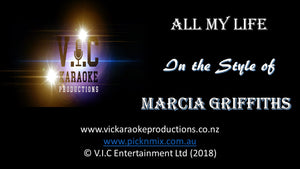 Marcia Griffiths - All my Life - Karaoke Bars & Productions Auckland