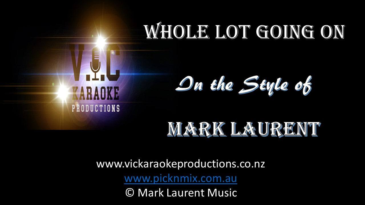 Mark Laurent - Whole Lot Going On
