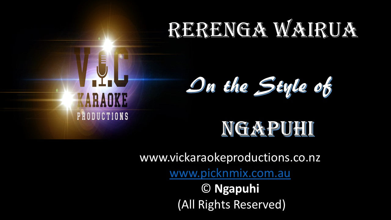 Ngapuhi - Rerenga Wairua - Karaoke Bars & Productions Auckland
