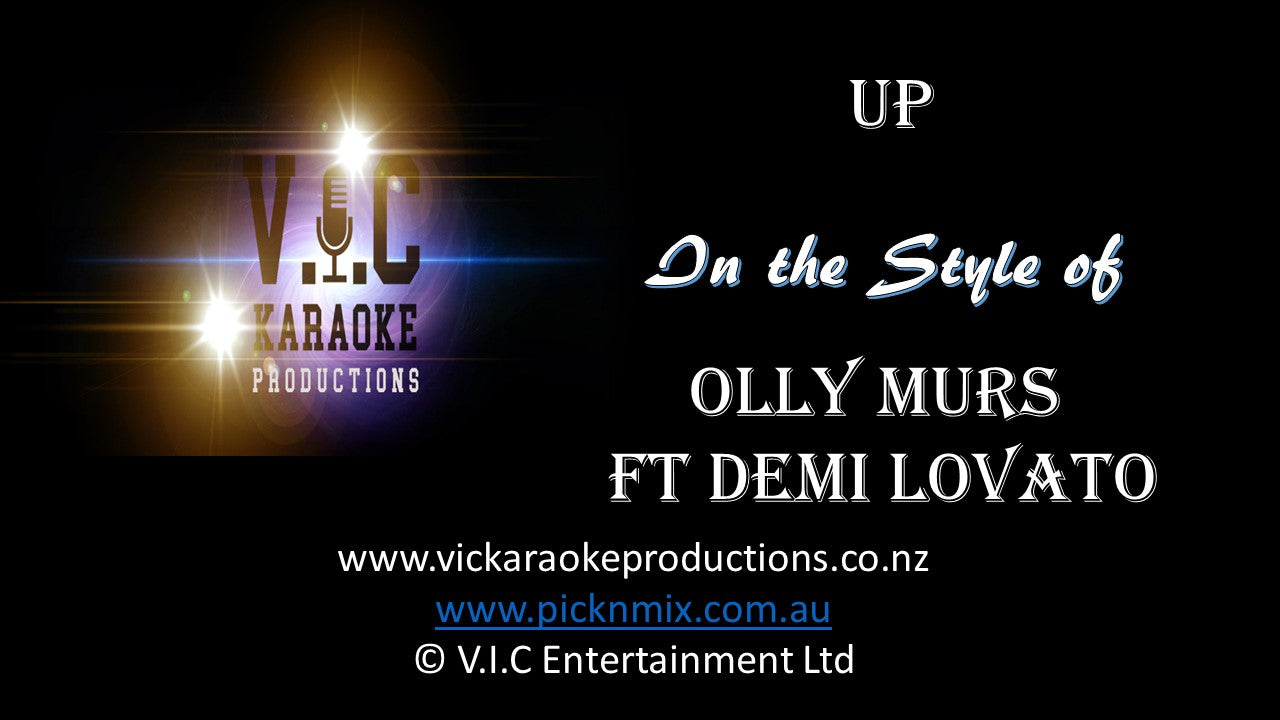 Olly Murs ft Demi Lovato - Up - Karaoke Bars & Productions Auckland