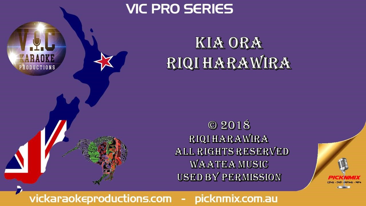 VICPS027 - Kia Ora - Riqi Harawira