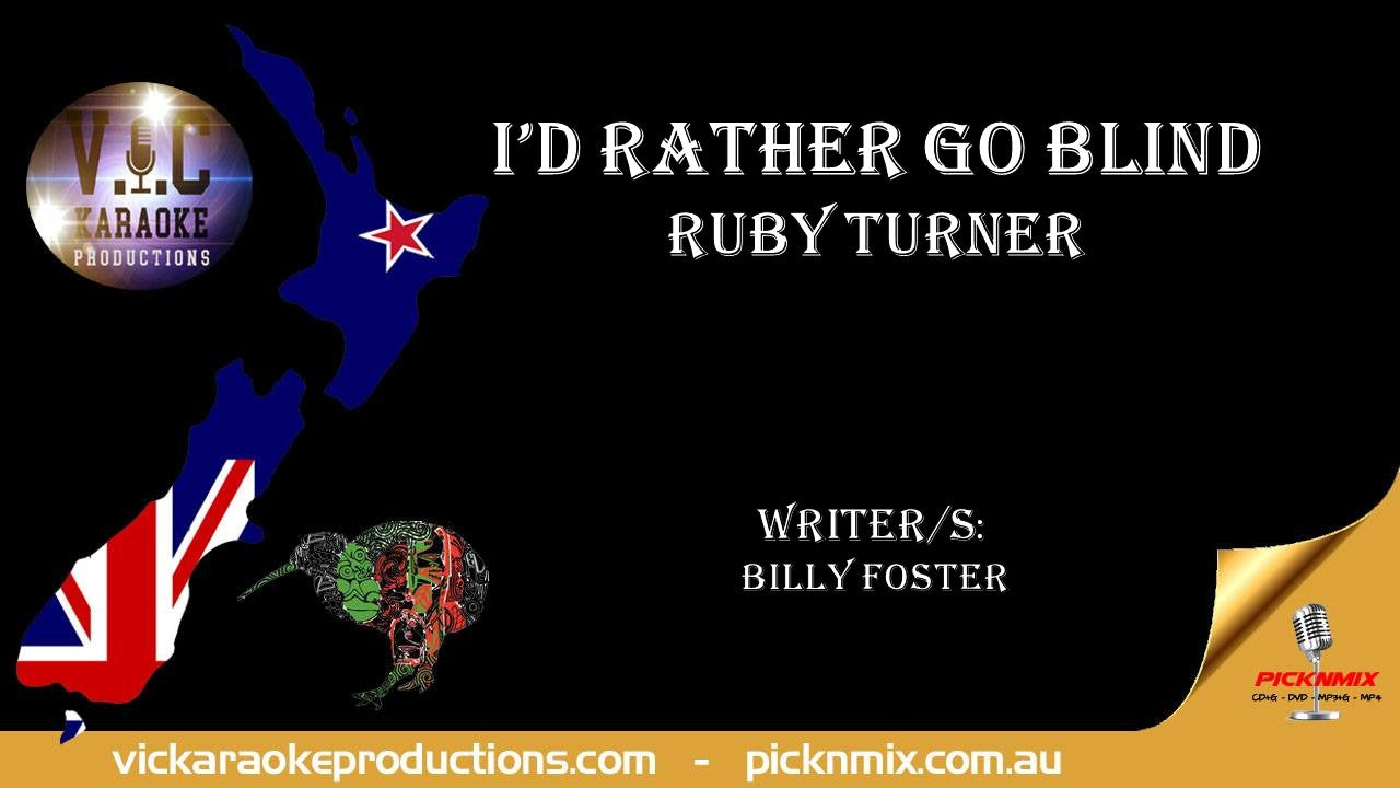Ruby Turner - I'd rather go Blind