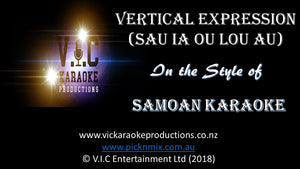 Samoan Karaoke - Vertical Expression (Sau ia oe lou au) - Karaoke Bars & Productions Auckland