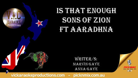 Sons of Zion ft Aaradhna - Is That Enough