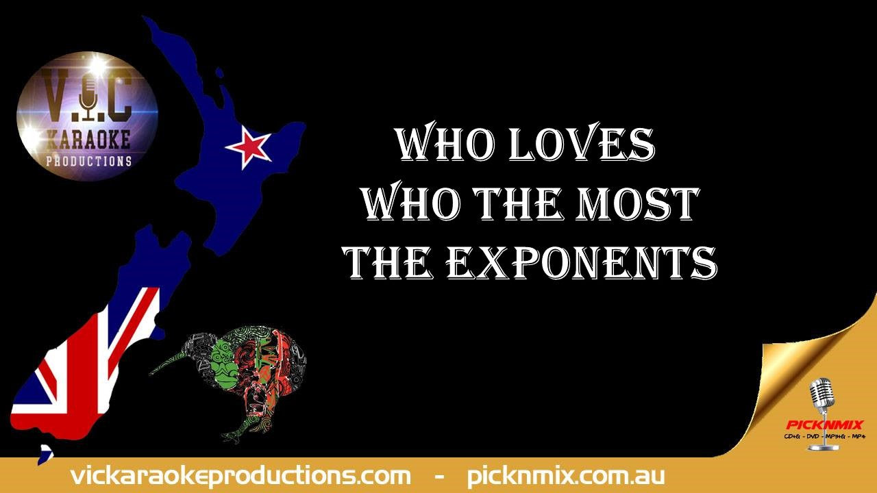 The Exponents - Who Loves Who the Most