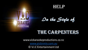 The Carpenters - Help - Karaoke Bars & Productions Auckland