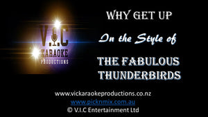 The Fabulous Thunderbirds - Why Get Up - Karaoke Bars & Productions Auckland