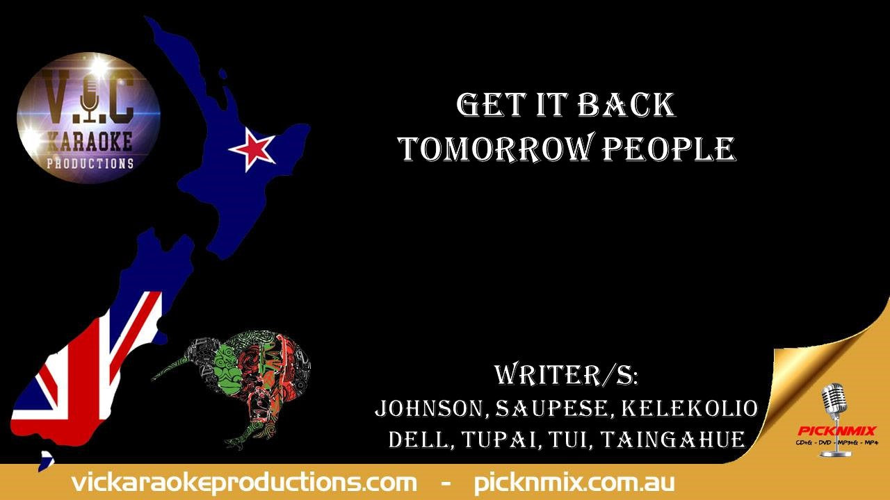 Tomorrow People - Get it back