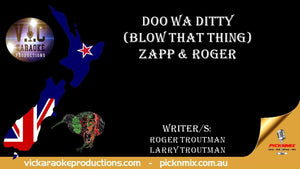 Zapp & Roger - Doo Wa Ditty