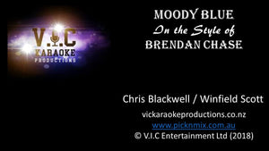 Brendan Chase - Moody Blue - Karaoke Bars & Productions Auckland