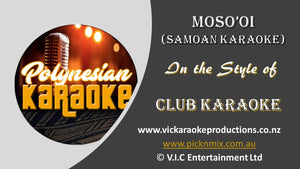 PK004 - Club Karaoke - Moso'oi (Samoan Karaoke) - Karaoke Bars & Productions Auckland