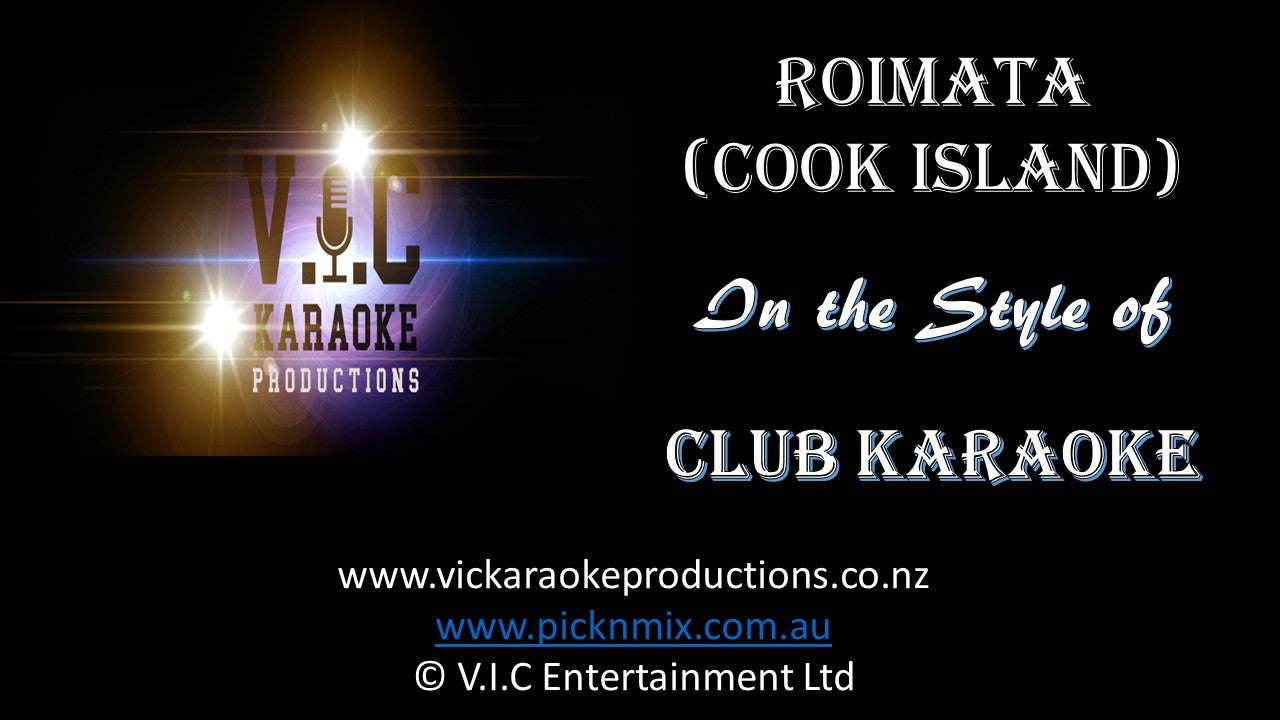 Club Karaoke - Roimata (Cook Island Karaoke) - Karaoke Bars & Productions Auckland
