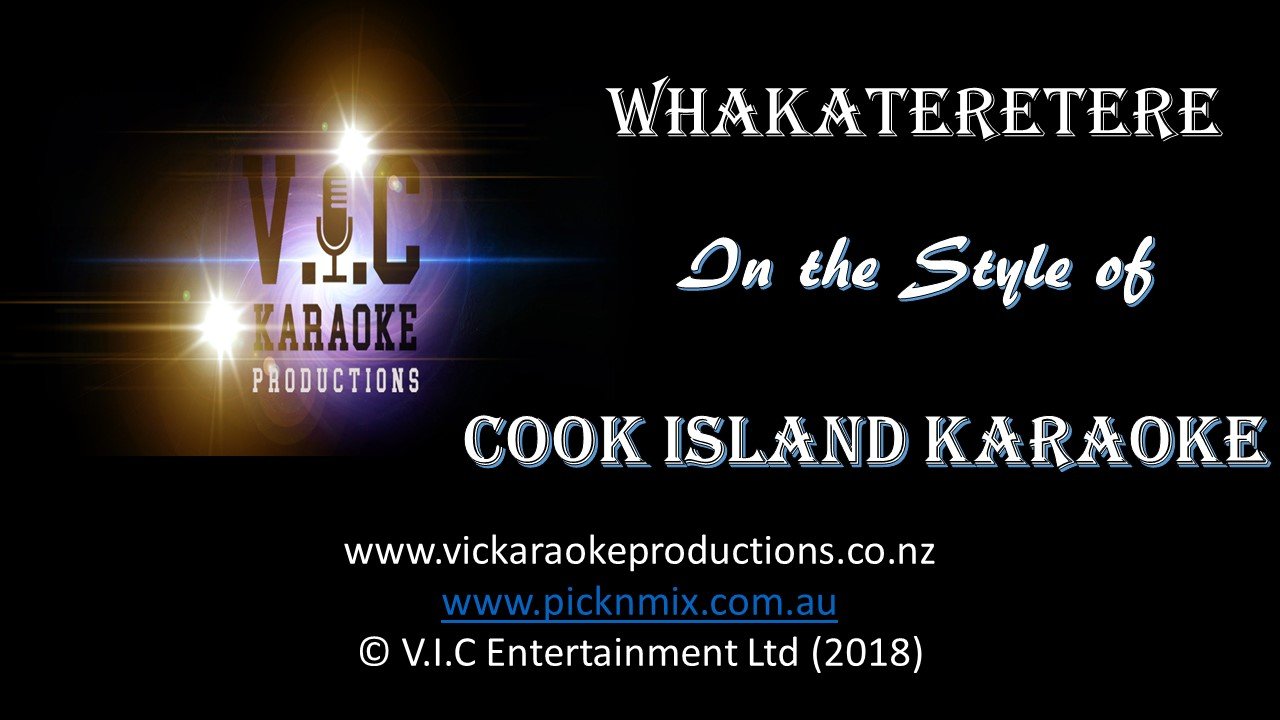 Cook Island Karaoke - Whakateretere - Karaoke Bars & Productions Auckland