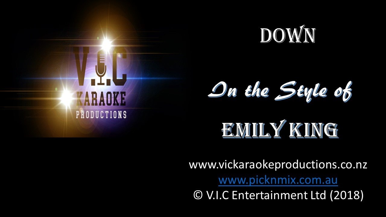 Emily King - Down - Karaoke Bars & Productions Auckland