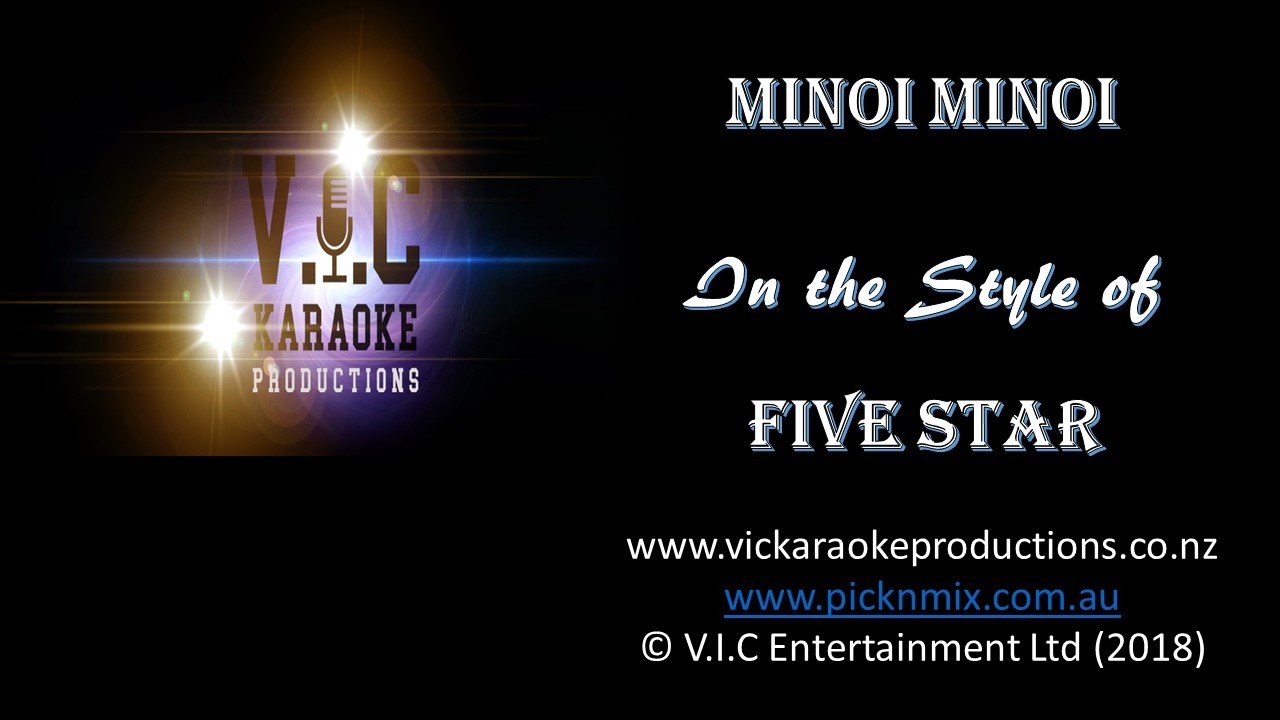 Five Stars - Minoi Minoi - Karaoke Bars & Productions Auckland