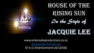 Jacquie Lee - House of the Rising Sun - Karaoke Bars & Productions Auckland