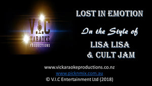 Lisa Lisa & Cult Jam - Lost in Emotion - Karaoke Bars & Productions Auckland