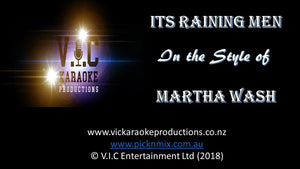 Martha Wash - It's Raining Men - Karaoke Bars & Productions Auckland