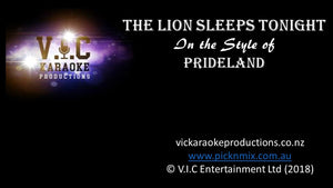 Pride Land - The Lion Sleeps Tonight - Karaoke Bars & Productions Auckland