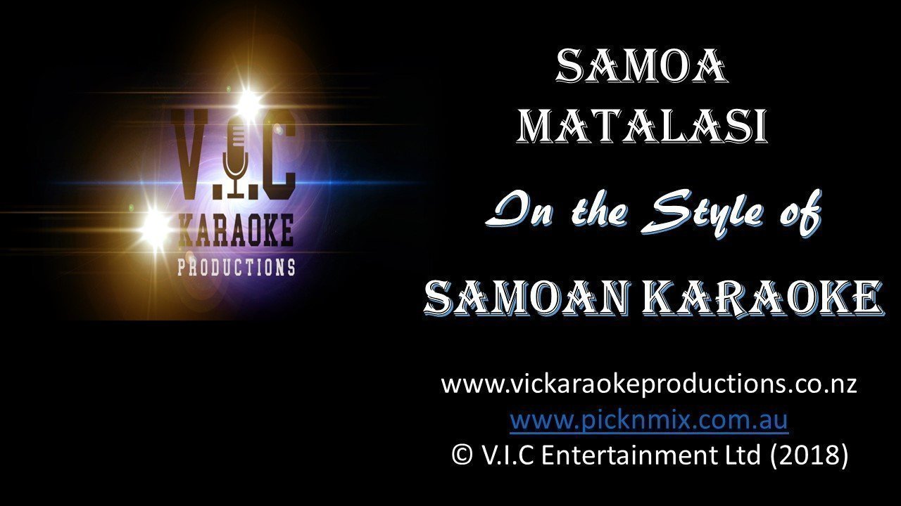Samoan Karaoke - Samoa Matalasi - Karaoke Bars & Productions Auckland