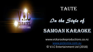 Samoan Karaoke - Taute - Karaoke Bars & Productions Auckland