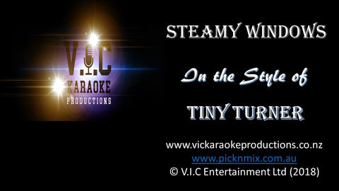 Tina Turner - Steamy Windows - Karaoke Bars & Productions Auckland