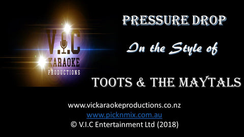 Toots & The Maytals - Pressure Drop - Karaoke Bars & Productions Auckland